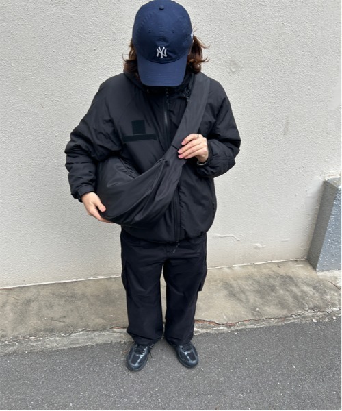 Bonjour Sagan（ボンジュールサガン）の「ビッグ ラウンド ワンショルダーバッグ【ユニセックス】（ショルダーバッグ・レディース・ブラック・FREE）」の20枚目の写真