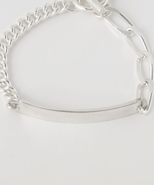 MONKEY TIME（モンキータイム）の「シルバー925 プレート チェーン ブレスレット（ブレスレット・メンズ・シルバー・FREE）」の8枚目の写真