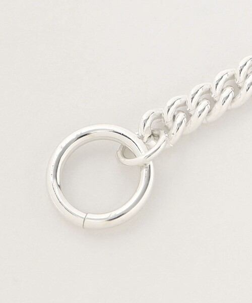 MONKEY TIME（モンキータイム）の「シルバー925 プレート チェーン ブレスレット（ブレスレット・メンズ・シルバー・FREE）」の4枚目の写真