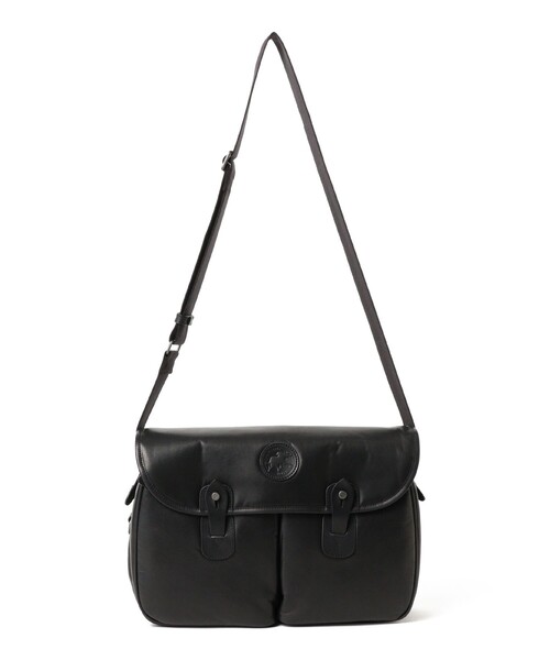 Hunting World(ハンティングワールド)の「HUNTING WORLD / レザー キャリーオール M(トートバッグ・メンズ・ブラック・ONE SIZE)」の12枚目の写真