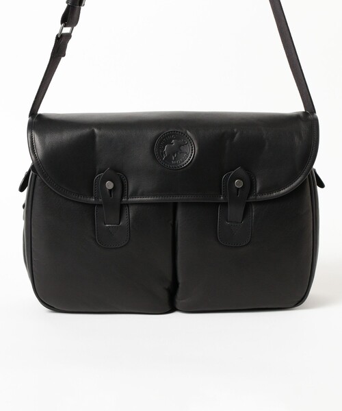 Hunting World(ハンティングワールド)の「HUNTING WORLD / レザー キャリーオール M(トートバッグ・メンズ・ブラック・ONE SIZE)」の15枚目の写真