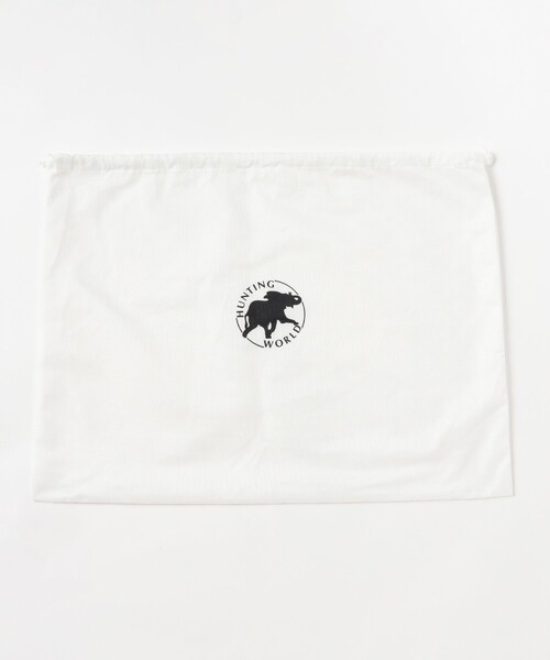 Hunting World(ハンティングワールド)の「HUNTING WORLD / レザー キャリーオール M(トートバッグ・メンズ・ブラック・ONE SIZE)」の20枚目の写真