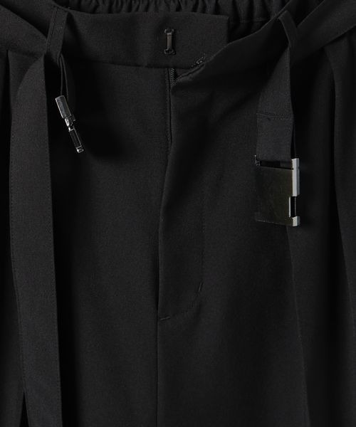 eL（エル）の「【eL】Long Belt Wide Pants/287440（スラックス・レディース・ブラック/ブラウン・FREE）」の16枚目の写真