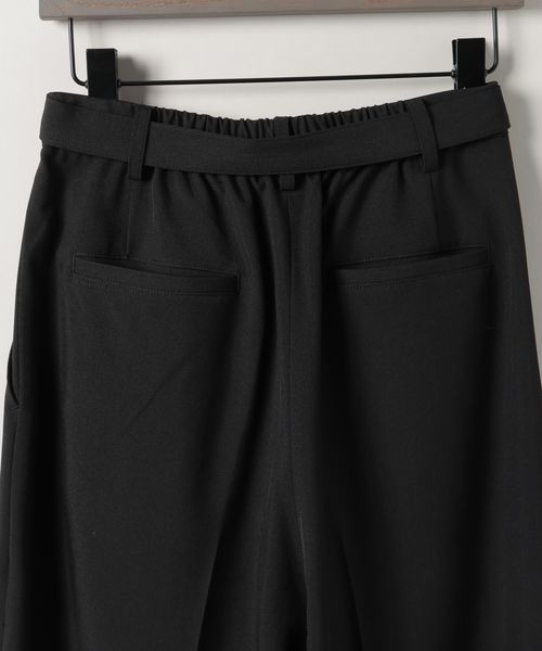 eL】Long Belt Wide Pants/287440（スラックス）｜eL（エル）の
