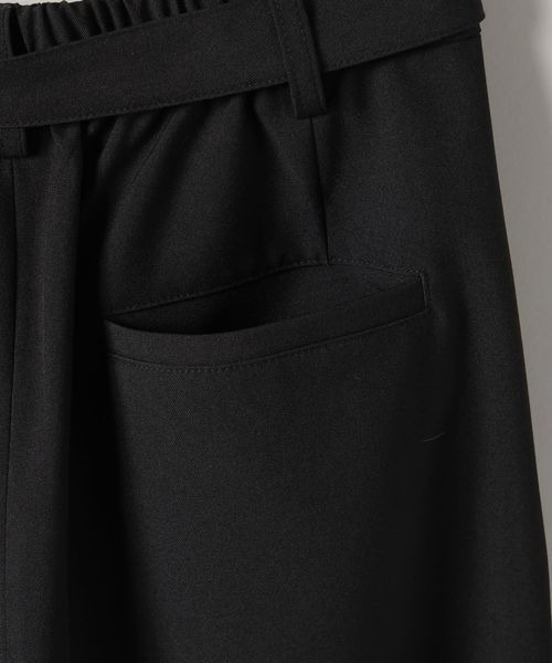 eL（エル）の「【eL】Long Belt Wide Pants/287440（スラックス・レディース・ブラック/ブラウン・FREE）」の20枚目の写真