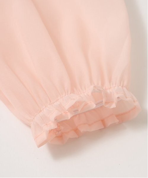 Lycee mine(リセマイン)の「シアーティアードワンピース【子供服】【キッズ】【女の子】(ワンピース・キッズ・グレー/サーモンピンク/アイボリー・100cm/140cm/120cm/130cm/150cm/110cm)」の7枚目の写真