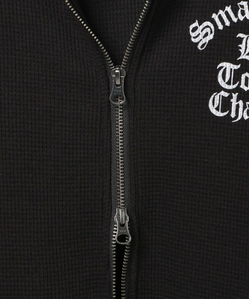 PBLIM（ページボーイリム）の「【UNISEX】ワッフルジップパーカー（パーカー・レディース・ブラック/グレー・SMALL/MEDIUM）」の10枚目の写真