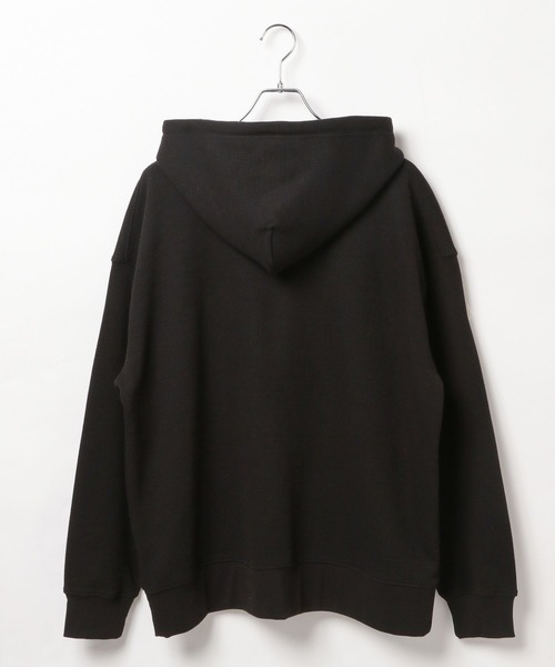 PBLIM（ページボーイリム）の「【UNISEX】ワッフルジップパーカー（パーカー・レディース・ブラック/グレー・SMALL/MEDIUM）」の16枚目の写真