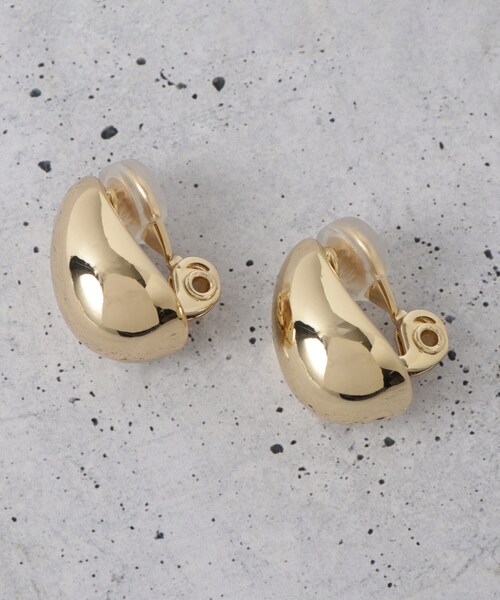 THE SHOP TK (ザ ショップ ティーケー )の「◆しずくピアス&イヤリング(ピアス(両耳用)・レディース・ゴールド/シルバー/シルバー系/ゴールド系・00)」の4枚目の写真