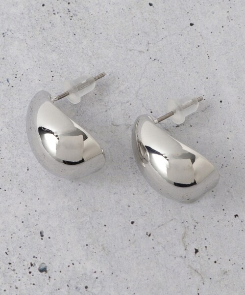 THE SHOP TK (ザ ショップ ティーケー )の「◆しずくピアス&イヤリング(ピアス(両耳用)・レディース・ゴールド/シルバー/シルバー系/ゴールド系・00)」の2枚目の写真