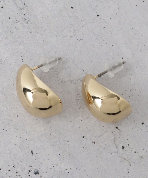 THE SHOP TK (ザ ショップ ティーケー )の「◆しずくピアス&イヤリング(ピアス(両耳用)・レディース・ゴールド/シルバー/シルバー系/ゴールド系・00)」の5枚目の写真