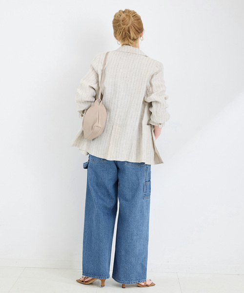 B.C STOCK(ベーセーストック)の「DU JOUR/デュ ジュール RODEO OVERALL(サロペット/オーバーオール・レディース・ブルー系その他・FREE)」の7枚目の写真