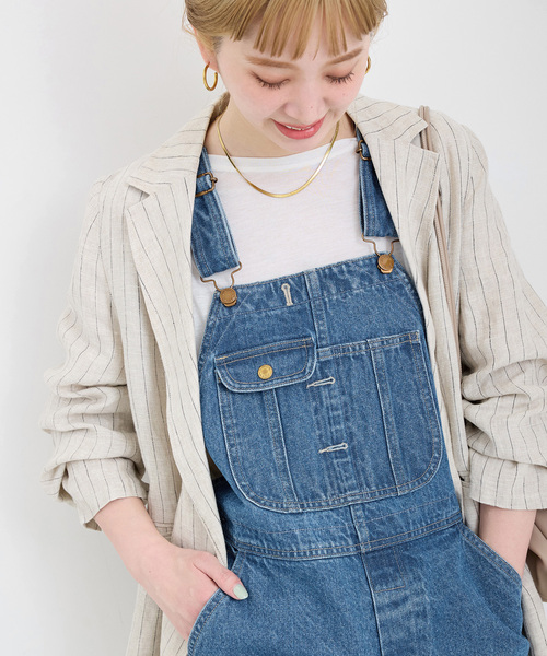 B.C STOCK(ベーセーストック)の「DU JOUR/デュ ジュール RODEO OVERALL(サロペット/オーバーオール・レディース・ブルー系その他・FREE)」の8枚目の写真