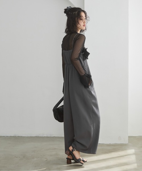 サロペット・オーバーオール・オールインワン ACKA tulle layerd all in one ACKA tulle layerd all in one