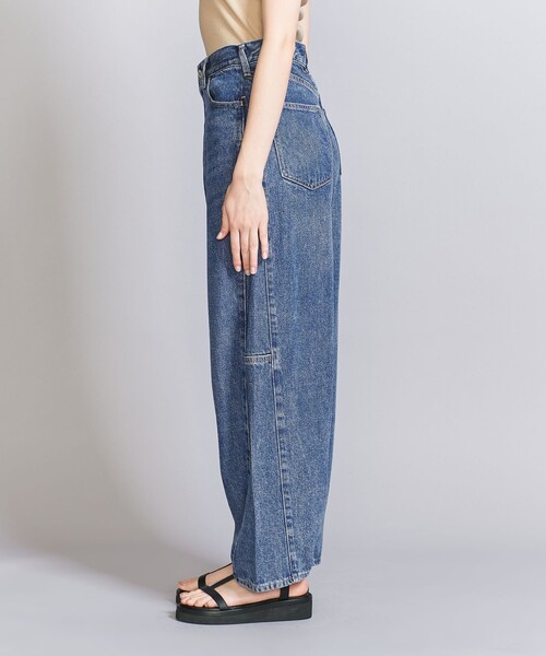 BEAUTY&YOUTH UNITEDARROWSセルロースデニムカーブパンツ セルロースデニム カーブパンツ｜ビューティー＆ユース