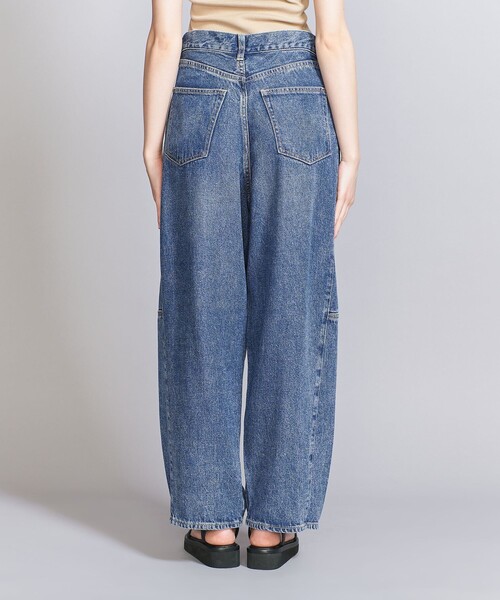 BEAUTY&YOUTH UNITED ARROWS（ビューティーアンドユースユナイテッドアローズ）の「セルロースデニム カーブパンツ（デニムパンツ・レディース・コバルトブルー/ブラック・S/XS/M）」の12枚目の写真
