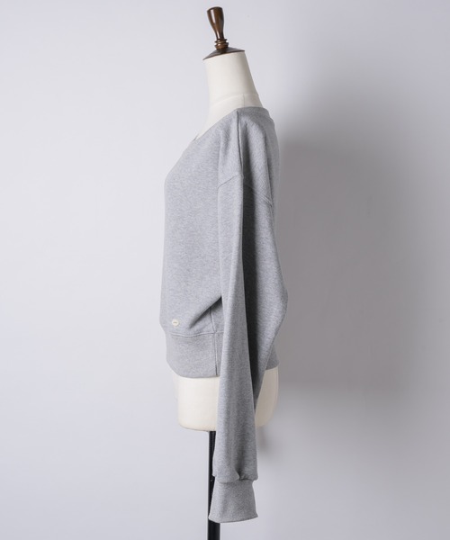 2way off shoulder sweat shirt / 2way オフショルダー