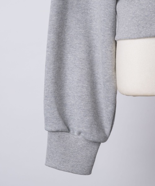 GIUNON（ジウノン）の「2way off shoulder sweat shirt / 2way オフショルダースウェットシャツ（スウェット・レディース・ネイビー/グレー・FREE）」の7枚目の写真