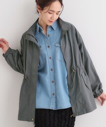 SHOO・LA・RUE | 【撥水/防花粉】大人のデイリースタイルに スタンドカラーブルゾン(その他アウター)