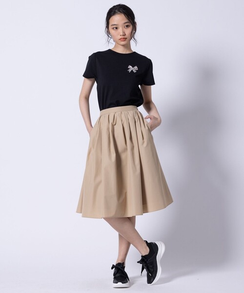 TOCCA(トッカ)の「BOW BIJOUX Tシャツ(Tシャツ/カットソー・レディース・ブラック系/アイボリー系・SMALL/MEDIUM)」の10枚目の写真