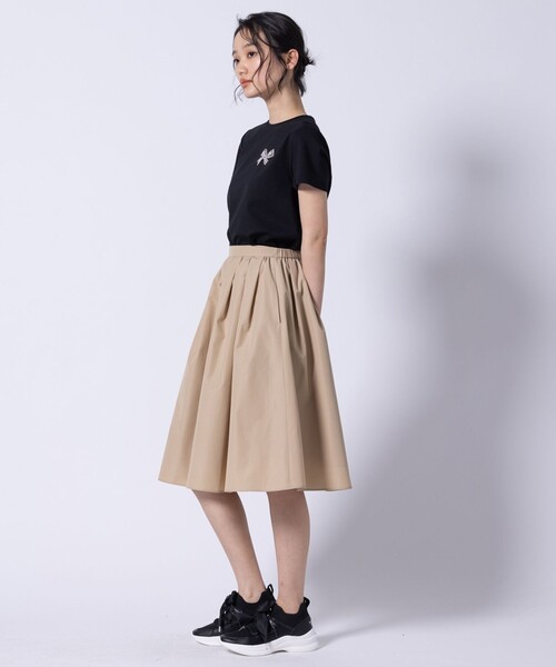 TOCCA(トッカ)の「BOW BIJOUX Tシャツ(Tシャツ/カットソー・レディース・ブラック系/アイボリー系・SMALL/MEDIUM)」の12枚目の写真