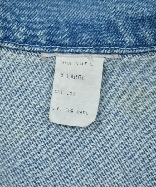 VINTAGE（ヴィンテージ）の「【ヴィンテージ古着】90’s Nickelodeon “NICK at NITE” 企業ロゴ入り デニムジャケット USA製（デニムジャケット・メンズ・ブルー・X-LARGE）」の14枚目の写真