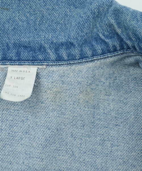 VINTAGE（ヴィンテージ）の「【ヴィンテージ古着】90’s Nickelodeon “NICK at NITE” 企業ロゴ入り デニムジャケット USA製（デニムジャケット・メンズ・ブルー・X-LARGE）」の13枚目の写真