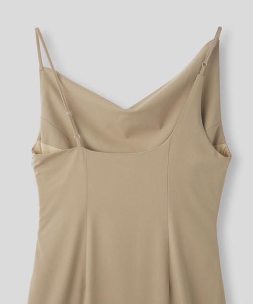 アシンメトリー ドレープ キャミ ワンピース KINO THE KEI（ワンピース