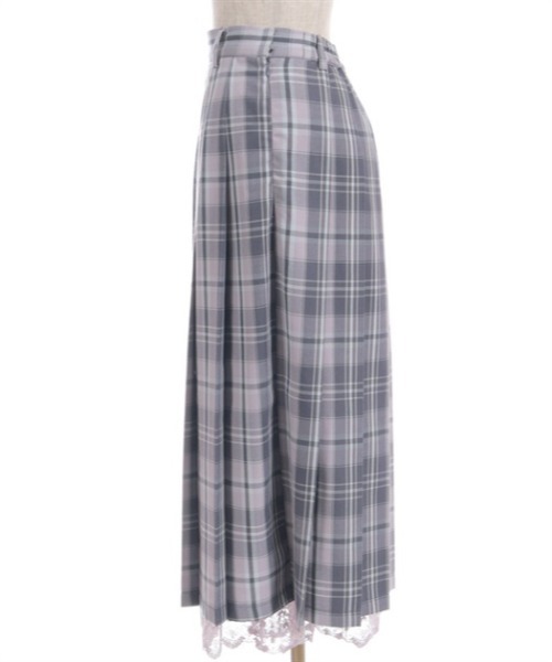 axes femme（アクシーズファム）の「チェック柄プリーツスカート（スカート・レディース・ブルー/ベージュ/ラベンダー・FREE）」の17枚目の写真