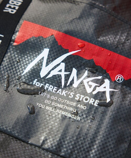 NANGA(ナンガ)の「NANGA × FREAK'S STORE/ナンガ × フリークスストア 別注 BIG TOTE BAG ビッグ トートバッグ(トートバッグ・メンズ・ブラック・ONE SIZE)」の6枚目の写真