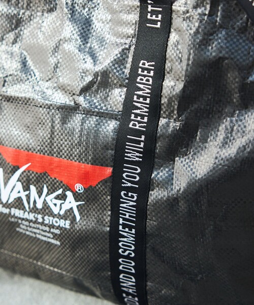 NANGA(ナンガ)の「NANGA × FREAK'S STORE/ナンガ × フリークスストア 別注 BIG TOTE BAG ビッグ トートバッグ(トートバッグ・メンズ・ブラック・ONE SIZE)」の9枚目の写真