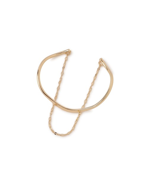 VIS（ビス）の「メタルチェーンバングル（バングル/リストバンド・レディース・シルバー/ゴールド・FREE）」の9枚目の写真