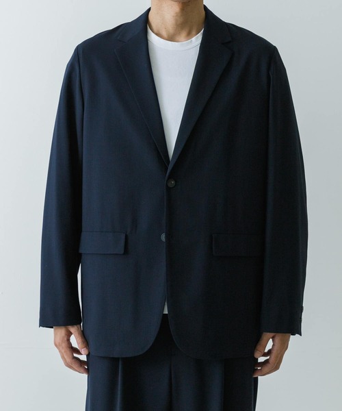 ATON HIGH TWIST WOOL JACKET（その他アウター）｜ATON（エイトン）の