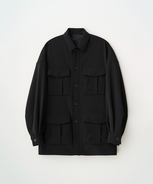 セール】OVERSIZED SAFARI JACKET（ミリタリージャケット）｜Juha