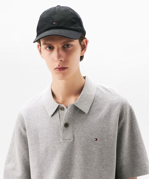 TOMMY HILFIGER（トミーヒルフィガー）の「フラッグソフト6パネルキャップ（キャップ・メンズ・ベージュ/ネイビー/ホワイト/グリーン/ブラック/オリーブ・FREE）」の20枚目の写真