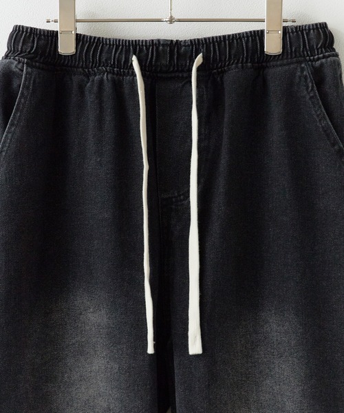 ROOPTOKYO(ループトウキョウ)の「Easy Denim Wide Pants/イージー デニムワイドパンツ(デニムパンツ・メンズ・ブルー/ブラック/カーキ・M/L)」の19枚目の写真
