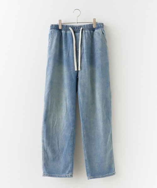 ROOPTOKYO(ループトウキョウ)の「Easy Denim Wide Pants/イージー デニムワイドパンツ(デニムパンツ・メンズ・ブルー/ブラック/カーキ・M/L)」の13枚目の写真
