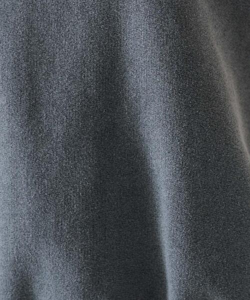 UNTITLED（アンタイトル）の「【手洗い可】ヴィンテージライク スウェットトップス（スウェット・レディース・チャコールグレー/ベージュ・00/02/04/44/48）」の7枚目の写真