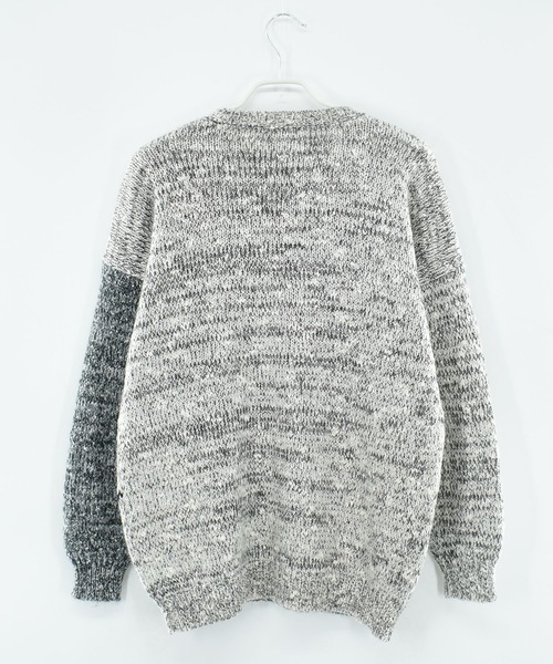 LABORATORY R(ラボラトリーアール)の「【ヴィンテージ古着】90’s SAMPA デザインニット(ニット/セーター・メンズ・グレー・LARGE)」の4枚目の写真