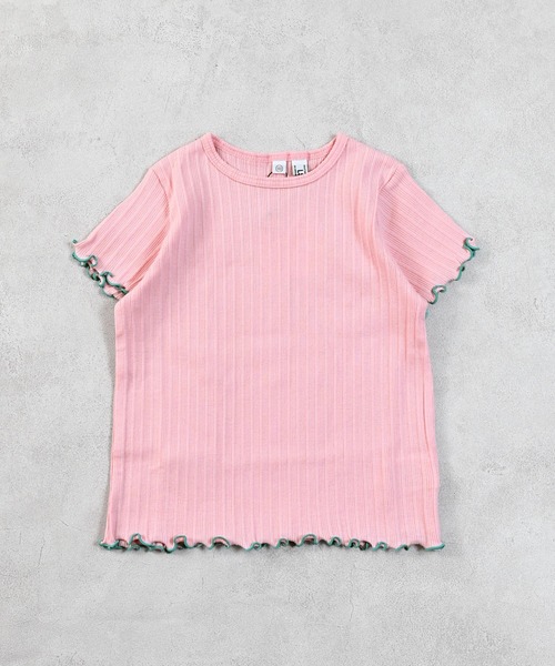 Life Support Products(ライフサポートプロダクツ)の「ムジリブTシャツ(Tシャツ/カットソー・キッズ・ミント/ラベンダー/オレンジ/ベージュ/チャコール/ピンク/ブラウン/ライトピンク/オフホワイト/グレー・80/90/100/110/120/130)」の9枚目の写真
