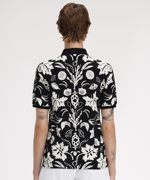 セール】Amy Winehouse Printed Fred Perry Shirt／エイミー