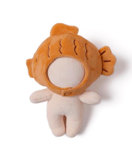 WEGO(ウィゴー)の「WEGO/ぬいフードキャップ【15cm】(フィギュア・レディース・レッド/ダークベージュ・FREE)」の2枚目の写真