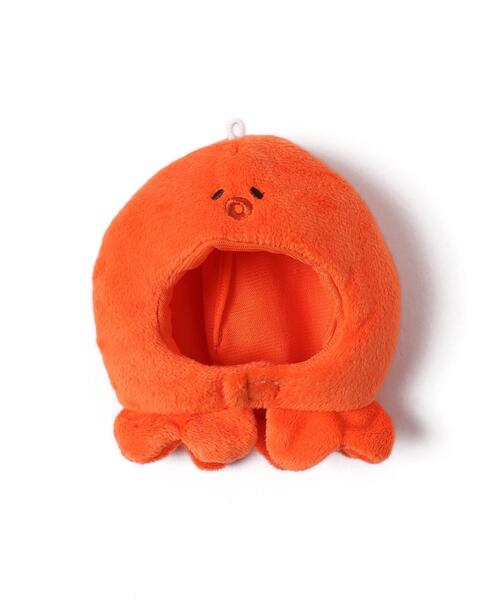 WEGO(ウィゴー)の「WEGO/ぬいフードキャップ【15cm】(フィギュア・レディース・レッド/ダークベージュ・FREE)」の9枚目の写真