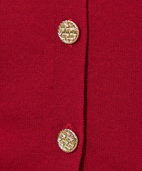 WILLSELECTION（ウィルセレクション）の「襟フリル付きカーディガン（カーディガン/ボレロ・レディース・ネイビー/オフホワイト/レッド/ホワイト系その他・FREE）」の22枚目の写真