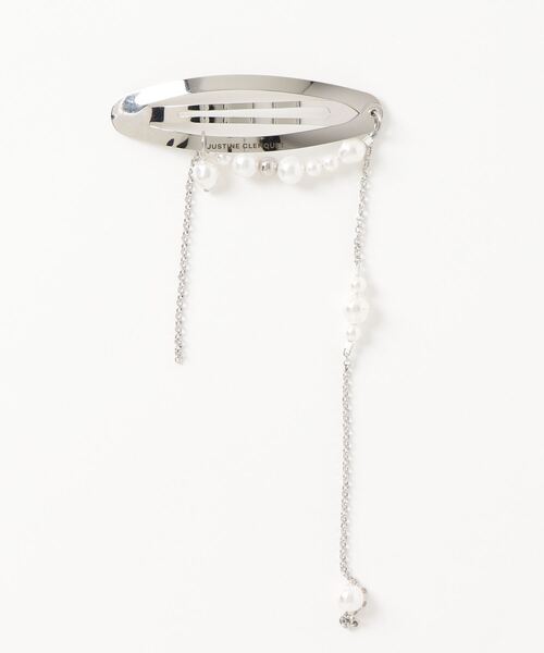 Justine Clenquet Lily ヘアクリップ 国内発 Justine Clenquet Lily ヘアクリップ | シルバートーン