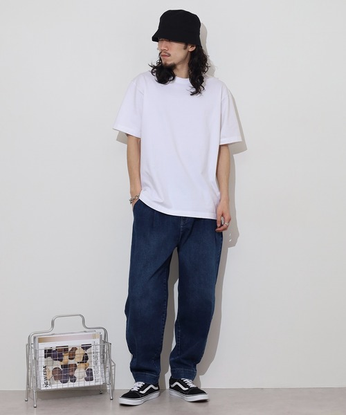 FUNALIVE（ファンアライブ）の「バルーンシルエット ストレッチデニム　サーカスパンツ（デニムパンツ・レディース・ネイビー/インディゴブルー/ブルー・M/L/S/XL）」の19枚目の写真