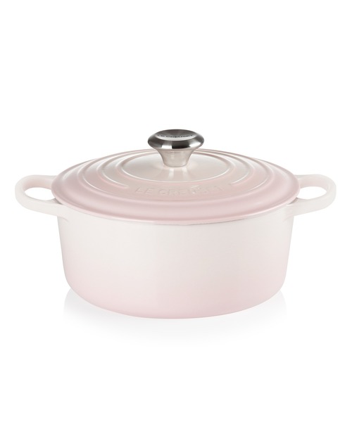 【新品】LE CREUSET　シグニチャーココット ロンド ホワイト　24cm シグニチャー ココット・ロンド 24cm（鍋/フライパン）｜Le Creuset