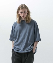 【SLICK/スリック】Doble Yarn Drawstring T-Shirt / ダブルヤーンドローストリングTシャツ /オーバーサイズ シルエット / ヘビーウェイト