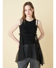 FURFUR | タンクトップSETシアーキャミソール(Tシャツ/カットソー)