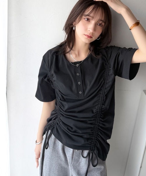 セール】《JaVaジャバコラボ》アレンジを楽しむ。前後2wayヘンリー